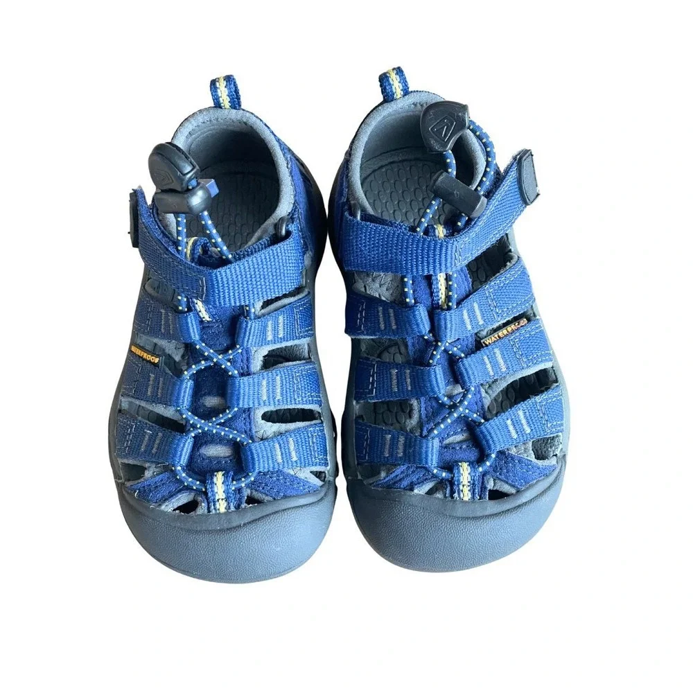 Keen Toddler Newport H2 Kids Water Hiking Blue Sandals Shoes - Size 9